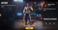 Free Fire में Antonio (Image via Garena)
